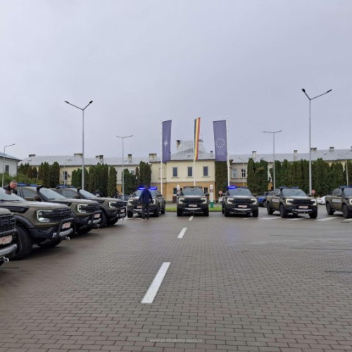 Poliția de Frontieră Sighetu Marmației a primit 17 autospeciale Ford Raptor pentru intervenții în zone greu accesibile
