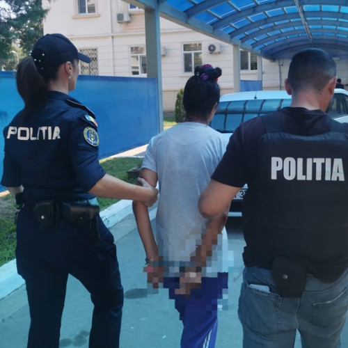 O femeie reținută pentru incendiere și violare de domiciliu în Cobadin