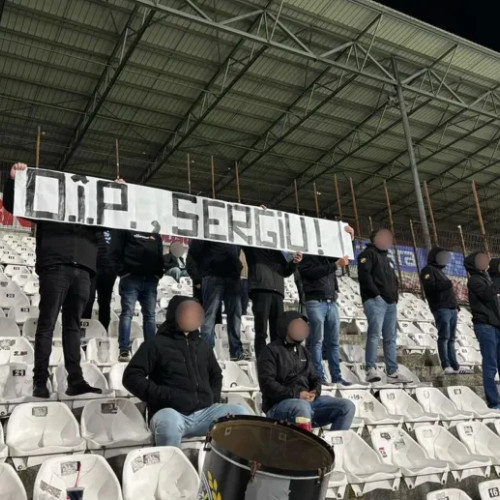 Ultrașii Farului Constanța transmit condoleanțe fanilor Universității Cluj