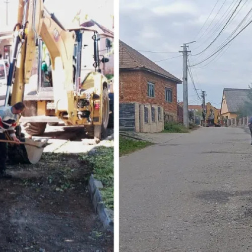 Începe întreținerea drumului județean DJ 107J între DJ 107M și Finișel