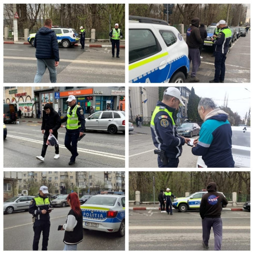 Peste 500 de pietoni sancționați în Gorj în doar o săptămână pentru încălcarea regulilor rutiere