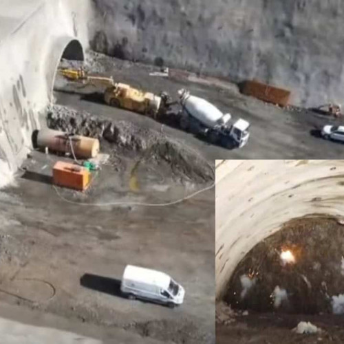 Încep lucrările de dinamitare pentru tunelul Robești pe autostrada Sibiu-Pitești