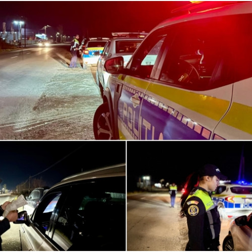 Acțiune de control în Bacău pentru prevenirea conducerii sub influența alcoolului