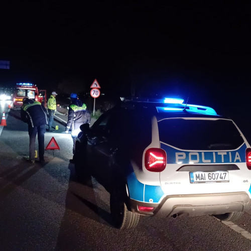 Femeie ucisă de o mașină pe drumul european E58, în Botoșani
