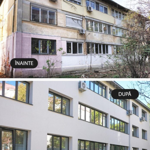 Finalizate lucrările de consolidare și renovare energetică a clădirii din strada Baltagului