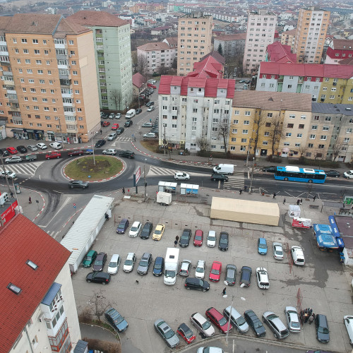 Proiect pentru parcare supraterană și piață agroalimentară în cartierul Vasile Aaron din Sibiu