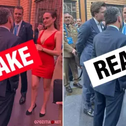 O fotografie falsă cu Oana Țoiu, răspândită de conturi pro-ruse pe rețelele sociale