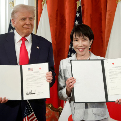 Donald Trump și Sanae Takaichi au semnat un acord SUA-Japonia pentru minerale critice