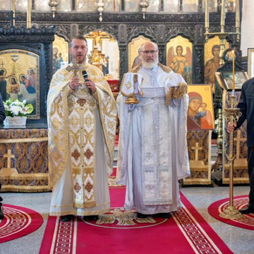 Credincioșii din Afumați s-au adunat pentru a celebra Sfântul Dimitrie