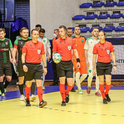 Arbitrul ieșean Vlad Ciobanu oficiază la meciuri din UEFA Futsal Champions League