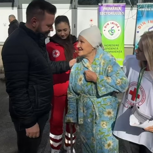 Caravana de sănătate oferă consultații medicale gratuite în Sectorul 5
