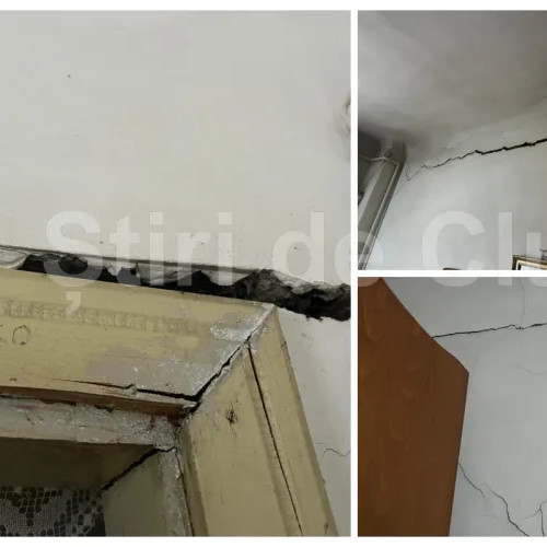 Locuitorii din Someșeni cer soluții urgente pentru casele afectate de vibrațiile traficului greu