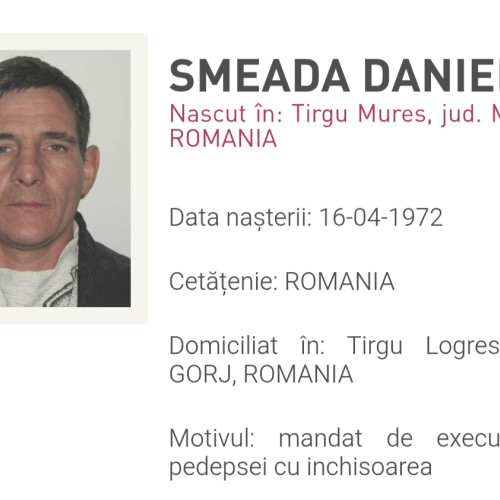 Un bărbat din Gorj este urmărit pentru executarea unei pedepse cu închisoarea
