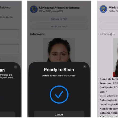 Clujenii pot folosi aplicația RO CEI Reader pentru citirea cărții electronice de identitate