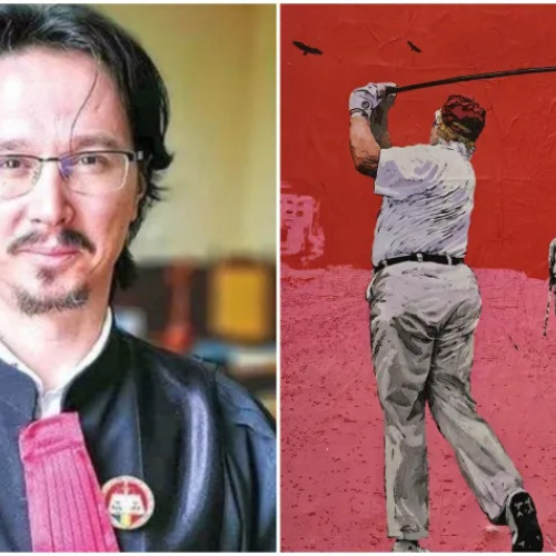 Danileț critică liderii mondiali printr-o imagine simbolică cu Donald Trump în Gaza