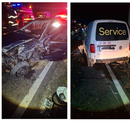 Intervenție de urgență pentru extragerea unei victime prinsă într-un autoturism