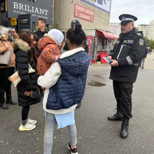 Poliția Locală Pitești a legitimat șase persoane și a aplicat amenzi pentru cerșetorie