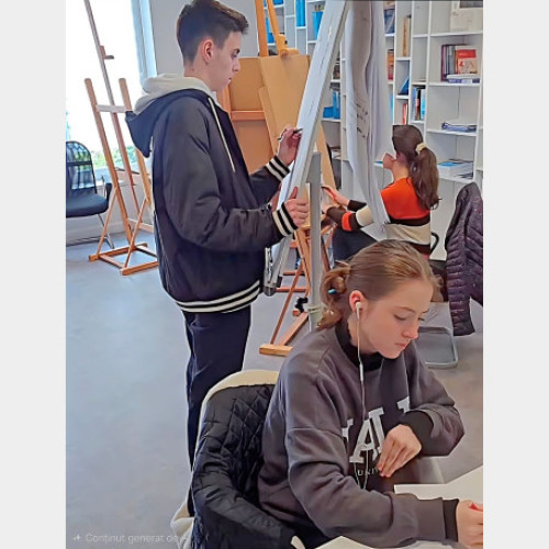 Fundația Șinca lansează înscrieri pentru ateliere gratuite de desen și pictură