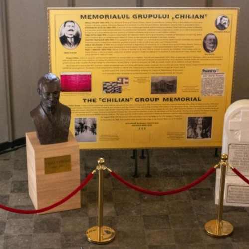 Memorialul eroilor Grupului Chilian inaugurat la Mausoleul Eroilor din Focșani