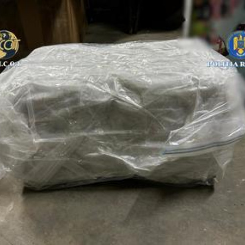 Două persoane prinse în Bucureşti după tranzacţia a 14 kilograme de canabis