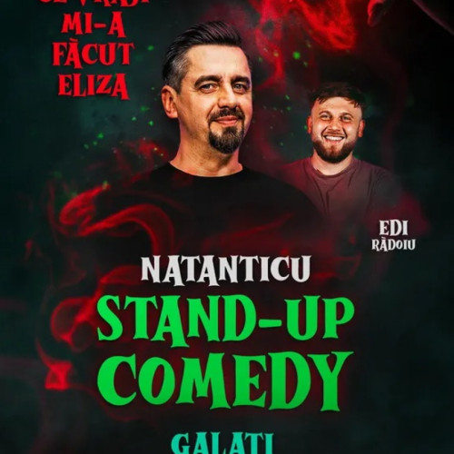 Natanticu și Edi Rădoiu aduc comedia „Ce vrăji mi-a făcut Elisa?” la Galați