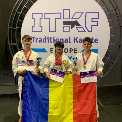 România domină Campionatul European de karate tradițional de la Kraljevo