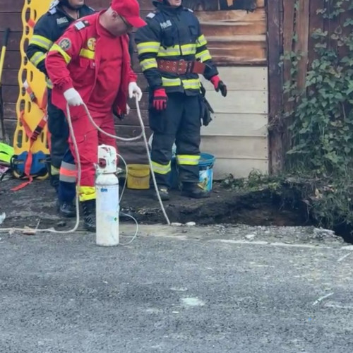 Muncitor surprins de un mal de pământ în Orșova, intervenție de urgență