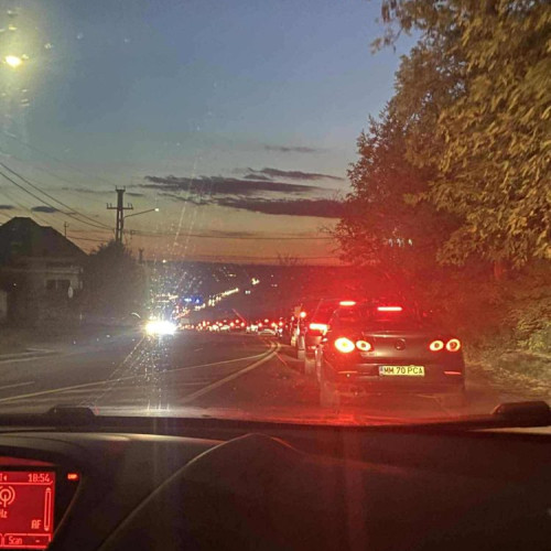 Accident rutier raportat lângă Hotelul Romanița din Baia Mare