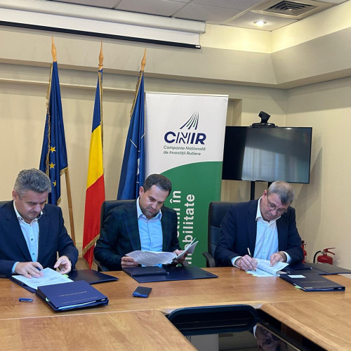 Semnat contractul pentru lotul 2B Grințieș-Pipirig al autostrăzii A8