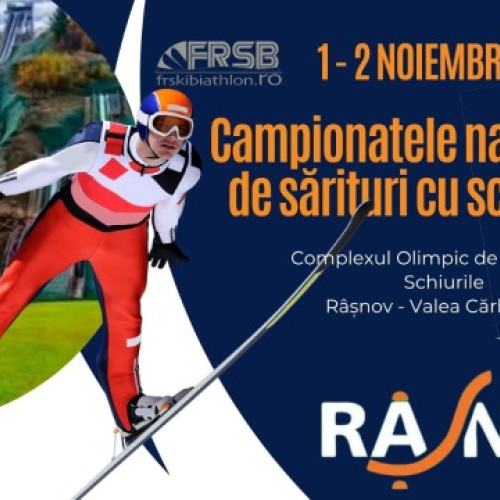 Râșnovul găzduiește campionatul național de sărituri cu schiurile în noiembrie