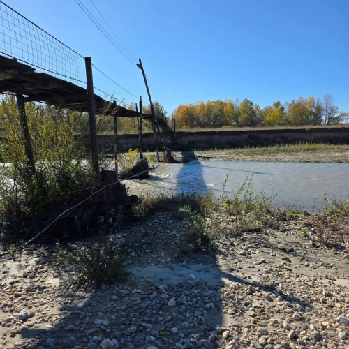 Amânare a proiectului pentru o punte pietonală între Dobra și Mărcești