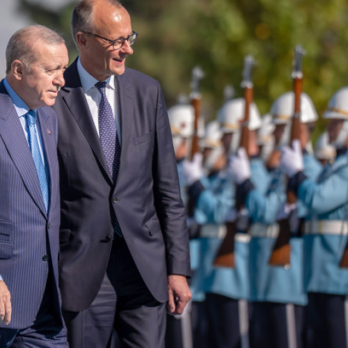 Erdogan critică Germania pentru atitudinea față de conflictul din Gaza în discuțiile cu Merz