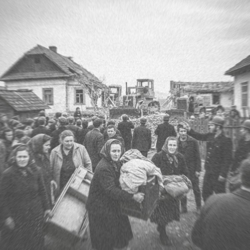 Baia Sprie, orașul minier mutat pentru exploatarea plumbului și zincului în anii '70