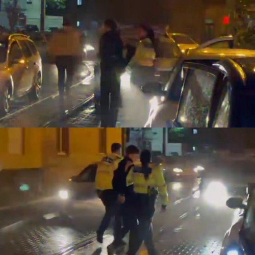 Urmărire în Arad după ce un şofer fără permis şi cu alcoolemie a fugit de poliţie