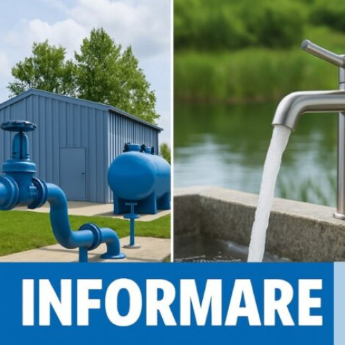 Apă Ilfov întrerupe temporar furnizarea apei în Balotești pentru spălarea conductelor