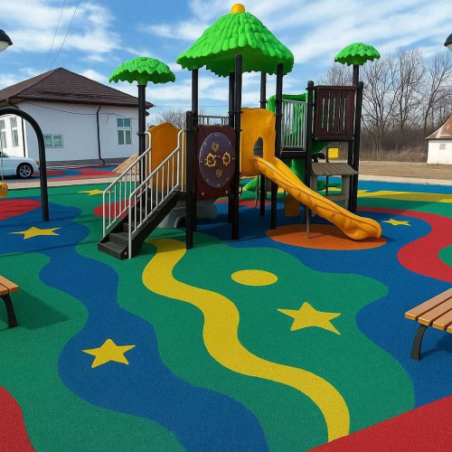 Două locuri de joacă moderne pentru copii în comunele Ciuperceni și Vârtopu