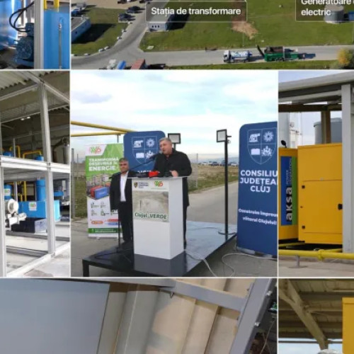Alin Tișe inaugurează fabrica de energie „Lumină din gunoi” la Cluj