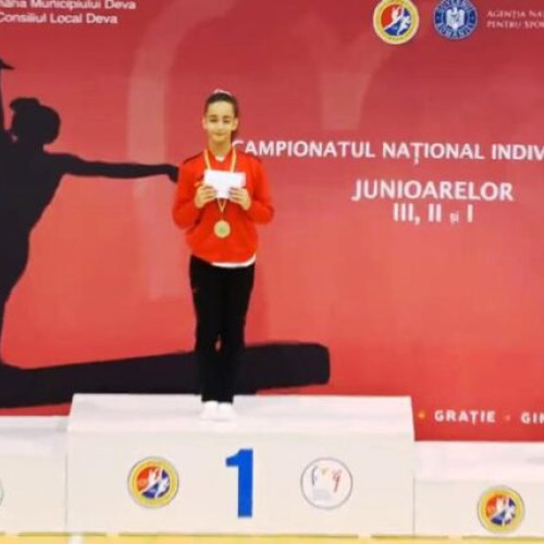 Gimnastele de la CSS Focșani au obținut patru medalii la campionatul național de la Deva