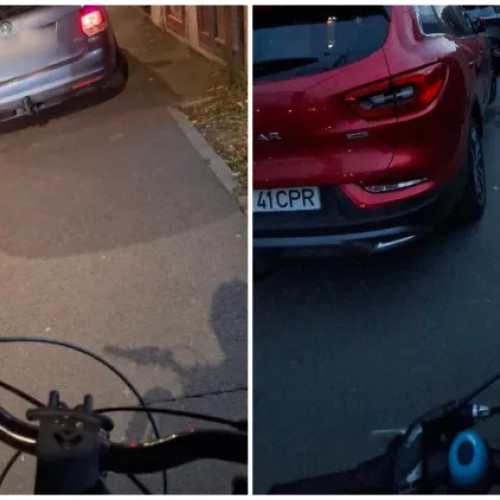 Clujenii se plâng de trotuarele ocupate de mașini parcate abuziv