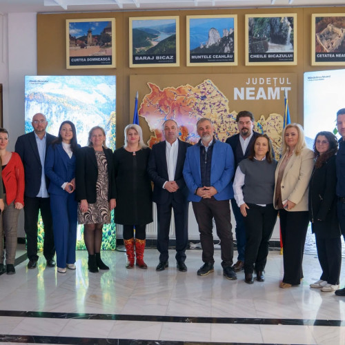 Consiliul Județean Neamț a discutat cu Romanian Business Leaders despre dezvoltare și turism