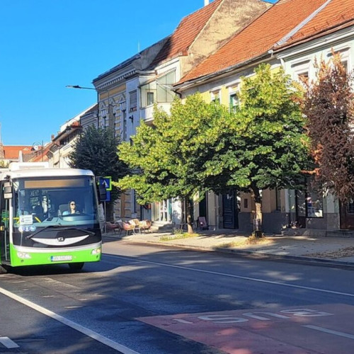 Două autobuze electrice vor asigura transportul elevilor dimineața în Viișoara și Unirea