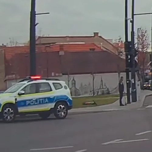 Trotinetist implicat într-un accident la intrarea pe Calea Moților din Cluj-Napoca