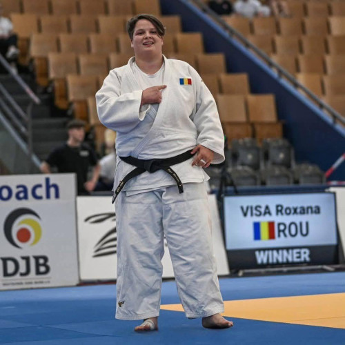 Roxana Vișa a obținut argintul la Campionatele Europene de Judo Under 23