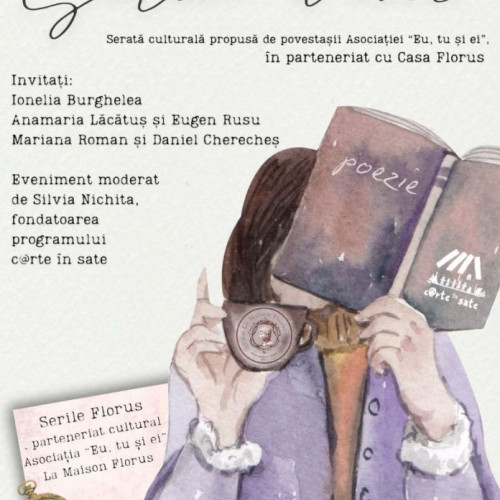 Salon de poezie și artă la Casa Florus din Focșani, o seară pentru suflet