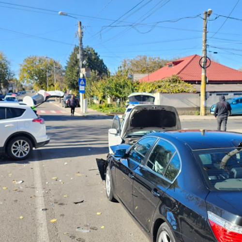 Trei mașini implicate într-un accident la Constanța cu două victime grave