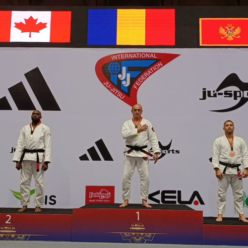 Cătălin Coşarcă, campion mondial la Ju Jitsu, își încheie cariera de aur