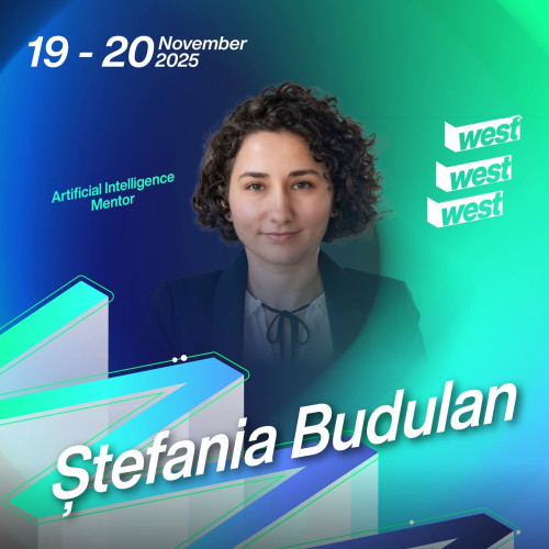 Ștefania Budulan, speaker la Summitul Digital organizat de Universitatea de Vest Timișoara