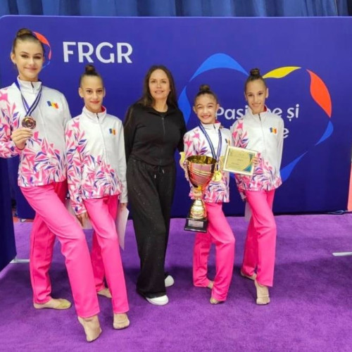 Șapte gimnaste din Cumpăna obțin rezultate remarcabile în competițiile naționale
