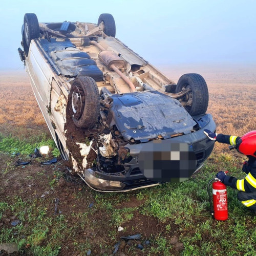 Accident rutier între Topalu și Tichilești cu o victimă rănită ușor