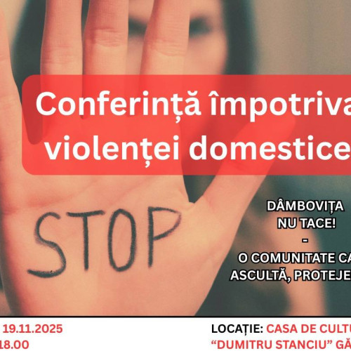Conferință la Găești pentru combaterea violenței domestice